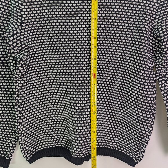 NEW Karen Scott Jersey sweater Turtle Neck -size M -Color winter white - Picture 5 of 8